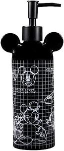 Bathroom Hand Soap Dispenser by Zrike Brands- Sketchbook Ceramic Refillable Pump Bottle Dispenser for Lotion, Soap, Shampoo- Original Black & White Zrike Brands Bathroom Accessories