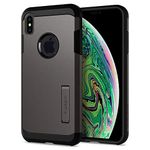 Spigen Tough Armor Case Compatible with iPhone XS Max - Gunmetal