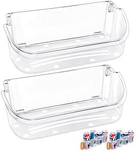 [2 PACK] UPGRADED 240356402 Refrigerator Door Bin Compatible with Frigidaire Door Shelf Replacement Refrigerator Door Shelves FFSS2615TS0 LFSS2612TF0 FGHS2631PF4A LFSS2612TE0 FFSS2615TS5 Door Bin