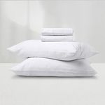 Endy Organic Cotton Sheet Set (Alpine White, Queen)