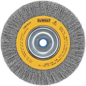 DEWALT Wire Wheel, Crimped, 6-Inch (DW4904)