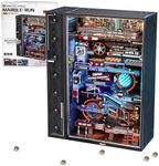 Wowood 3D Puzzles Electric Marble Run Model Kits, Building Sets for Ages 14+, 3D Puzzles for Games, STEM Toys for Kids, Boys Girl Birthday Gifts, Parallel World-The Last City