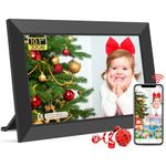 Frameo 10.1 inch Digital Photo Frame - WiFi Digital Picture Frame Built in 32GB Memory, HD 1280 * 800 IPS Touchscreen, Auto Rotate, Easy Setup and Share Photos or Videos via Frameo APP