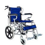 wheelchairs Aluminum Transport Wheelchair With 20 Inch Seat - Foldable Wheelchair Medical Rehab Chair For Transporting And Storage – For Smoother Ride, 200kg Weight Capacity Weight capacity 200kg/400l