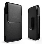 Vertical PU Leather Phone Holster S