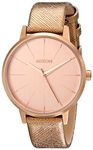 Nixon Women's A1081923 Kensington Leather Watch