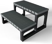 GREVO Hot Tub Steps Grey/Spa Steps 