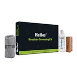 Helios Sneaker Grooming & Cleaner Kit | The Ultimate Sneaker Cleaner Experience | Shoe Cleaner Kit include: 125 ml Sneaker Cleaning Solution, 1 Shoe Brush, 5 Sneaker Wipes, Microfiber Towel (1)