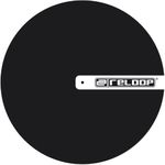 Reloop SLIPMAT-RELOOP Slipmat for DJ Turntablism, Black with Logo