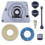 Mtanlo Oil Pump Dust Cover Filter Line Worm Gear For Husqvarna 61 66 266 268 272 XP Saw, Oil Pump, Worm Gear, Oil Filter, Oil Hose, Clutch Dust Cover, Clutch Needle Bearing Washe