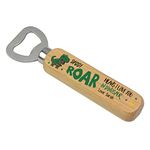 PERSONALISED Daddy Dinosaur Gifts - I Love You Gifts From Daughter Son - Wooden Beer Bottle Opener Gifts for Daddy Dad Grandad Him Men - Fathers Day Gifts - ANY NAMES