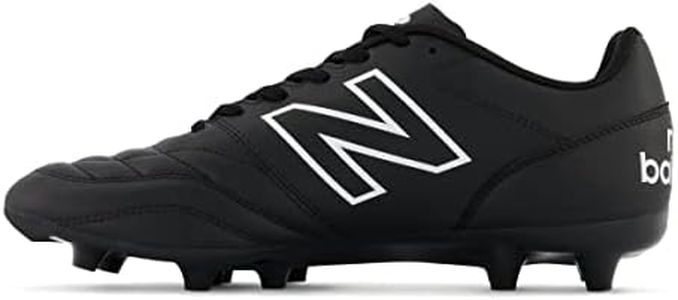 New Balance Men's 442 Football Shoe, Black, 9.5 UK, Black, 10 US