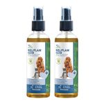 Natural Remedies Reliflam Itch & Redness Relief Spray for Dogs, Cats, Lick Safe, Moisturizes Dry Skin, All-Natural Ingredients, Pet Friendly, Allergy Relief, 75ml - Pack of 2