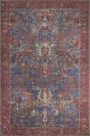 Loloi LOREN Collection Area Rug LQ-10 BLUE / RED 2'-3" x 3'-9"