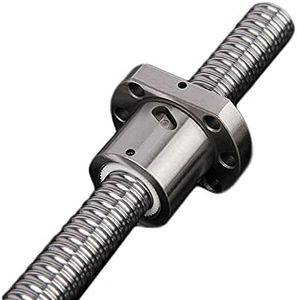 Mssoomm 16mm Ballscrew SFU1605 RM1605 Anti Backlash Linear Motion Ball Screw Length 27.56 inch / 700mm 5mm Pitch with Metal Nut (No End Processing), High Precision Part for CNC Machine