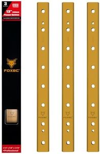 FOXBC 13 Inch Titanium Planer Blades Replacement for DeWalt DW735 DW735X Planer, Replace DW7352 - Set of 3
