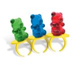 Teddy POP- 24 Lollipop Ring Sucker Pops