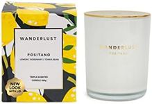 salt&pepper Wanderlust Candle with Lid 425g - Positano - Candles House Warming Gifts