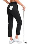 YYV Women's Golf Pants Stretch Work