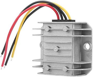 Convertidor de Voltaje, 12V a 48V Regulador de Voltaje Electrónico Regulador Convertidor de Potencia de CC a CC con Impermeable, a Prueba de Humedad y Polvo