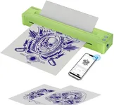 Meiyunprt Tattoo Stencil Printer, Wireless Stencil Printer for Tattooing, Bluetooth Tattoo Machine Kit for Tattoo Artists & Tattoo Beginners, Compatible with Smartphone Tablet & PC