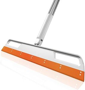 Floor Squeegee Multifunction Magic Broom, 4-in-1 Easily Dry The Floor Surface and Remove Dirt and Hair, pet Hair Remover, Liquid, Glass Wiper, Super Sweeper Broom for Living Room, Kitchen, Bathroom