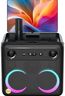 Ikarao Smart Karaoke Machine for Adults - with Lyrics Display, 32GB Karaoke Tablet, 2 Wireless Mics, Professional Karaoke System, 300W Peak Power, 4 DJ Lights, Karaoke Speaker for Any Occasion