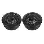 Qiilu 2 pcs Car Speakers, Universal 120W High-Power Car Speakers Tweeter Small Audio Music Player 2k~22kHz