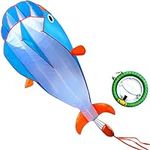 HENGDA KITE 3D Dolphins Kite,with 7