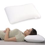 WELLGIVER ComfortCloud Orthopedic Memory Foam Pillows | Cervical Pillow for Neck and Shoulder Pain with Removable Zipper Cover | Orthopedic Pillow | Memory Foam Pillow Pack of 1 | 21x14x4.5 Inch