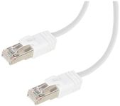 amazon basics RJ45 Cat-5e Network Ethernet Patch/LAN Cable for Smartphone, Router, Printer - 50 Feet (White)