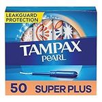 Tampax Pearl Plastic Tampons, Super