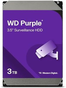 Western Digital 3TB WD Purple Surveillance Internal Hard Drive HDD - SATA 6 Gb/s, 64 MB Cache, 3.5" - WD30PURZ