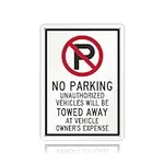 OLANZU No Parking - Unauthorized Ve