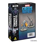 Marvel Crisis Protocol Miniatures –Punisher & Taskmaster Character Pack-19 Pieces Unpainted by Atomic Mass-Board Games for Family-Adults and Kids Ages 14+ - Compatible with Marvel Crisis Protocol