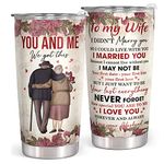 Gifts for Wife from Husband - Wife Gifts - Wedding Anniversary for Wife, Wife Birthday Gift Ideas, Christmas Day Gifts for Her - Gift for Wife Romantic, I Love You Gifts for Her Wife - 20 Oz Tumbler