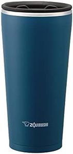 Zojirushi Stainless 450 ml, Navy Vacuum Insulated Tumbler for Coffee or Tea, Navy, SX-FSE45 AD