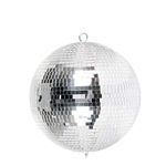 Eliminator EM12 12 Inch Disco Mirror Ball - Perfect for Parties, Clubs, Weddings, Birthday or Holidays - Disco Ball Decor - Mounting Ring Included - Silver Mirror