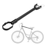 MOBI OUTDOOR Bike Rack Cross-Bar, Bicycle Top Tube Adjustable Adapter Capacity 70 Lbs