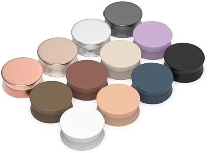 Evnlo 12 Pairs Strong Hijab Magnets, Thin Pinless Magnetic Hijab Pins for Scarf, Shirt, Veil, Dressβ No-Snag Matte, Multi-Use for Women