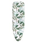 Addis Large Ironing Board Replacement Cover with Perfect drawstring toggle, fits upto 123x39cm with Green Forest design, Cotton