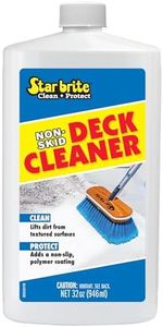 STAR BRITE Non-Skid Deck Cleaner & Protectant - Lift Dirt & Stains From Fiberglass, Painted Surfaces, More, 32oz (085032)