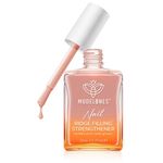 Modelones Nail Care 8 in one Ridge Filling Strengthener Treatment, Nail Polish Strengthener for Damaged and Weak Nail, Nail Hardener Extra Strong and Growth Smoothing Base Coat Jelly Nude Varnish 15ml