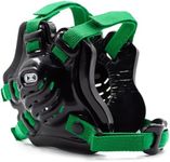 Cliff Keen F5 Tornado Wrestling Headgear - Black/Black/Kelly Green