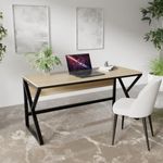 Riyan Luxiwood® Alden Computer Table in Engineering Wood for Home & Office, Simple Style Desk, Scratch Resistance Surface, Easy to Assemble, Study Table for Kids (Size-12 X 6 X 75 Cm)_Beige