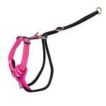 Rogz Stop Pull Dog Harness Reflective Classic Large Pink