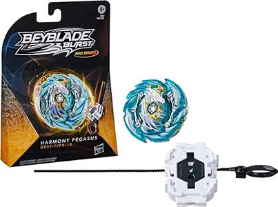 BEYBLADE Burst Pro Series Harmony Pegasus Spinning Top Starter Pack - Stamina Type Battling Game Top with Launcher Toy