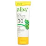 Alba Botanica Sunscreens Sensitive Mineral Lotion SPF30, 100 g