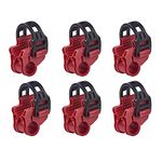 Blueshyhall Car Bicycle Stand SUV Vehicle Trunk Mount Bike Cycling Stand Storage Carrier Spare Hooks, Red and Black