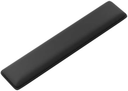 Faluber Cooling Gel Wrist Rest, 14.3-inch Length for Tenkeyless Keyboard, Memory Foam Palm Rest with Non-Slip Footpad, Ergonomic Design, Stain Resistant, PC Accessory Gaming Gear (Medium-TKL)